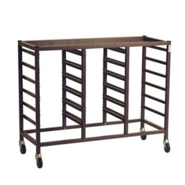 Treble Column Fixed Runner Trolley (850mm)-Gratnells-Plastic Box Shop