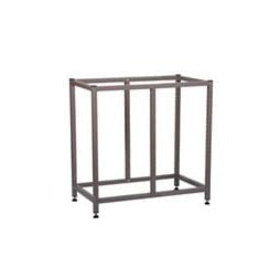 Low Double Column Adjustable Frame Only-Gratnells-Plastic Box Shop