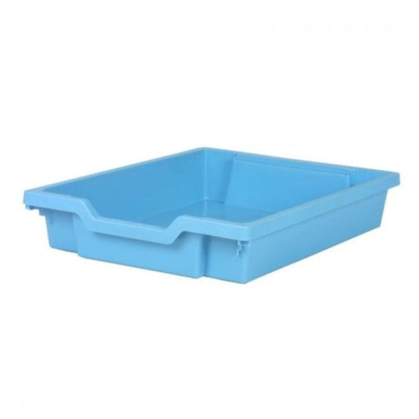 7.5 Litre Shallow Plastic Storage Tray – Gratnells-Gratnells-Pale Blue-GRSPPB-Plastic Box Shop