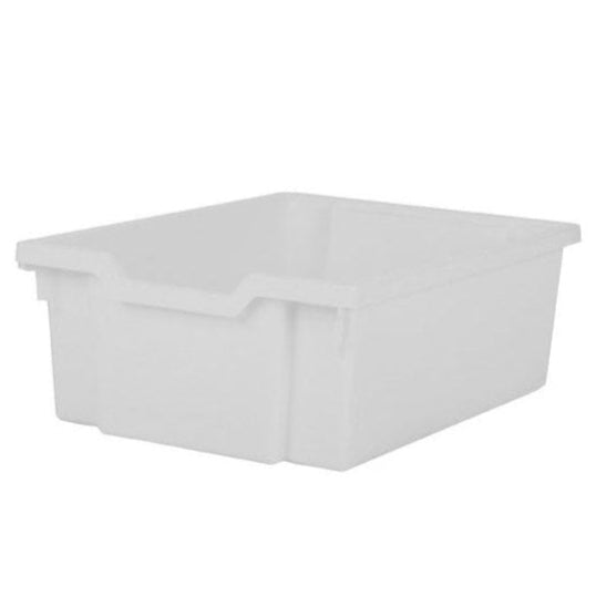 15 Litre Deep Plastic Storage Tray – Gratnells-Gratnells-White-GRDWHT-Plastic Box Shop