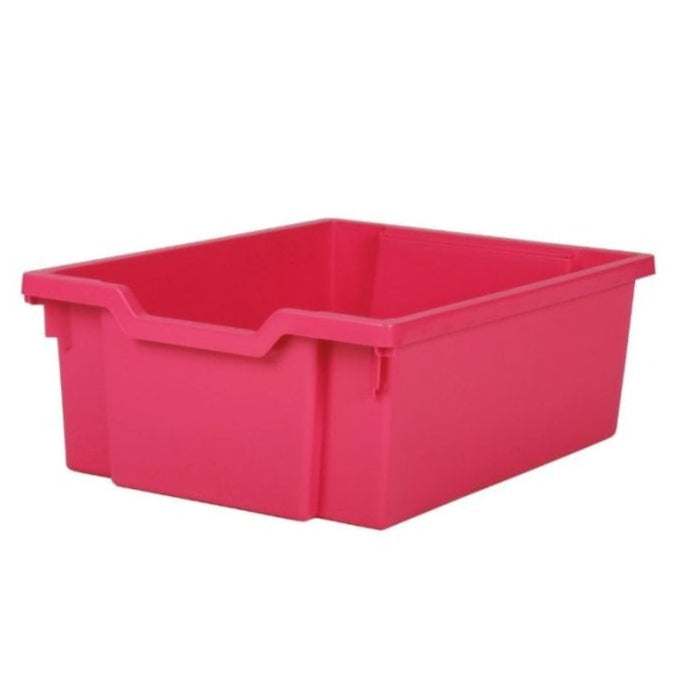 15 Litre Deep Plastic Storage Tray – Gratnells-Gratnells-Fuschia-GRDFP-Plastic Box Shop