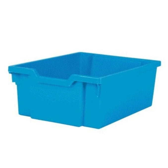 15 Litre Deep Plastic Storage Tray – Gratnells-Gratnells-Cyan-GRDCBL-Plastic Box Shop