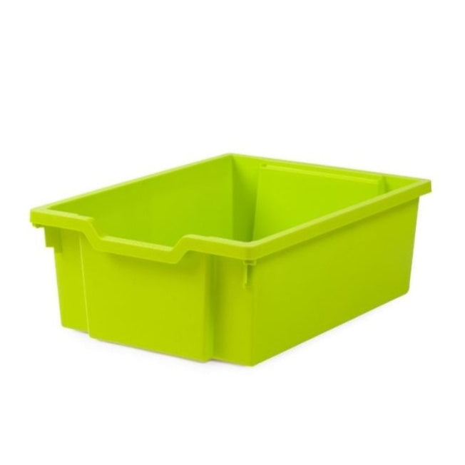 15 Litre Deep Plastic Storage Tray – Gratnells-Gratnells-Lime Jolly-GRDLJ-Plastic Box Shop