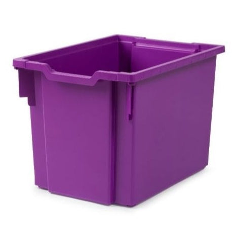 SINGLE - Gratnells Jumbo 30 Litre Storage Tray-Gratnells-Plum Purple-GR30P5PURS-Plastic Box Shop