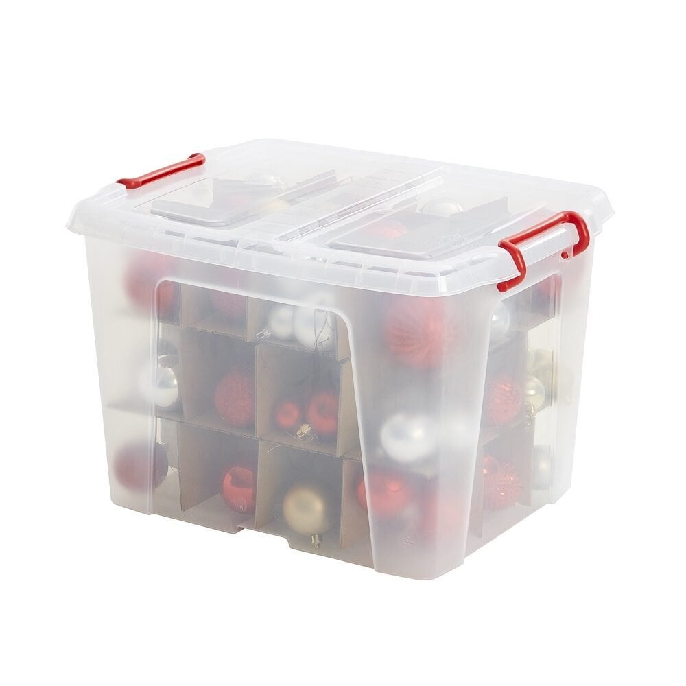 40 Litre Christmas Bauble Box-Wham-Plastic Box Shop