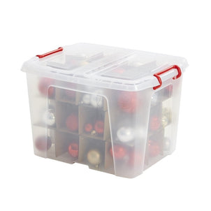 40 Litre Christmas Bauble Box-Wham-Plastic Box Shop
