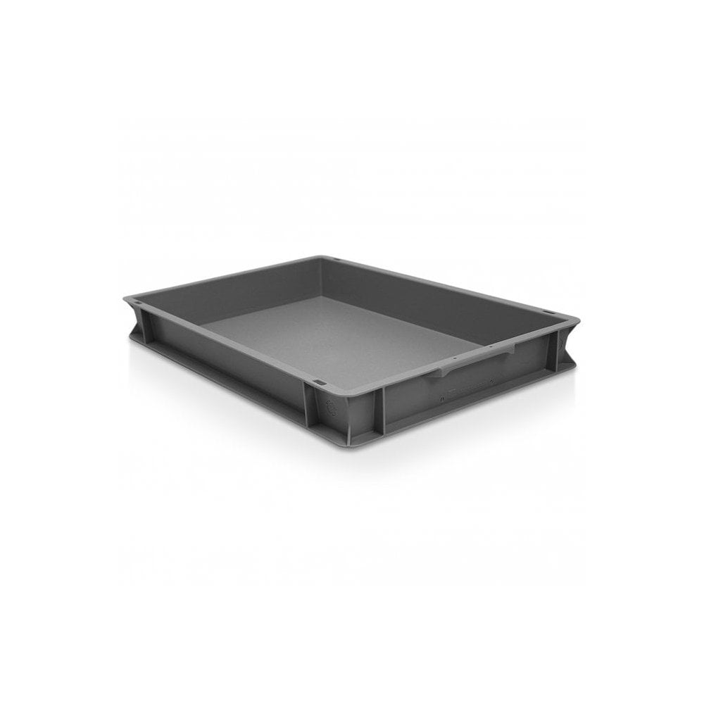SINGLE - 14 Litre Extra Shallow Rako Euro Stacking Containers 600x400-George Utz-Plastic Box Shop