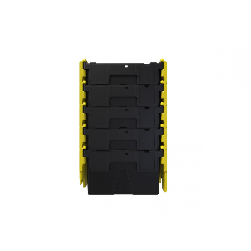 Pallet of 85 x 44 Litre Attached Lid ALC Containers (250mm high)-LH-Plastic Box Shop