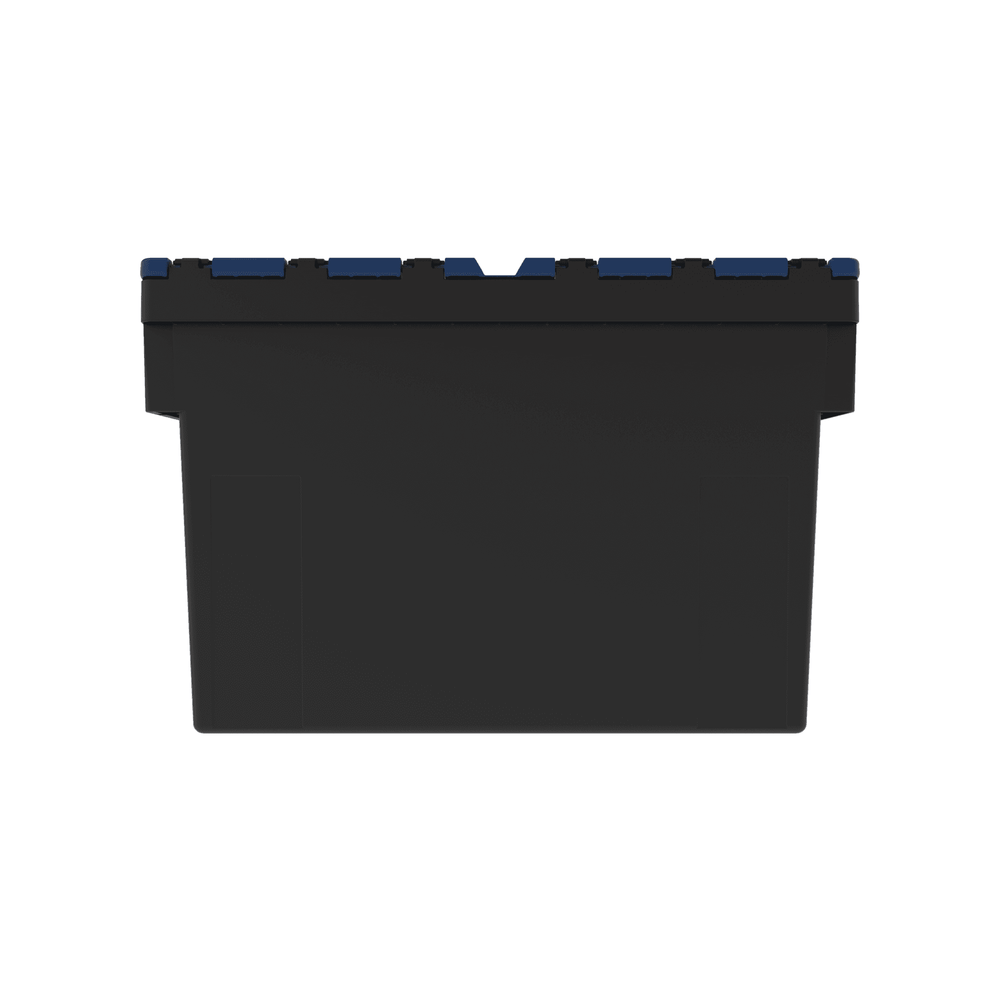 Pallet of 80 x 80 Litre Attached Lid ALC Containers (400mm high)-LH-Plastic Box Shop