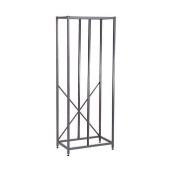 Tall Double Column Frame with Adjustable Feet-Gratnells-Plastic Box Shop