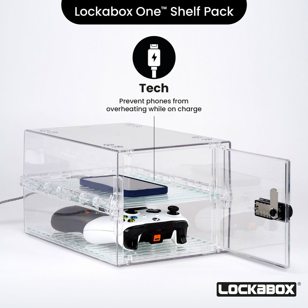 Lockabox One Shelf Pack v2.0-Lockabox®-Plastic Box Shop