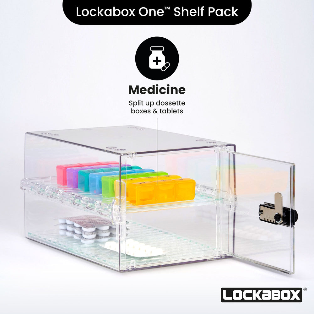 Lockabox One Shelf Pack v2.0-Lockabox®-Plastic Box Shop