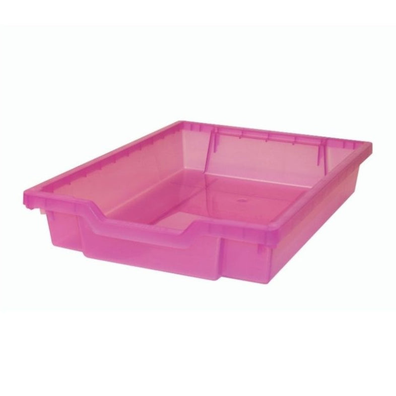 7.5 Litre Shallow Plastic Storage Tray – Gratnells-Gratnells-Grape Jelly-GRSGJ-Plastic Box Shop