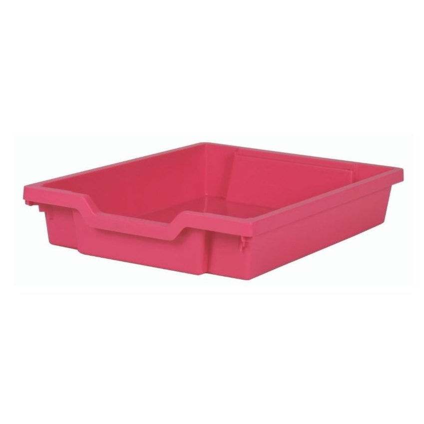 7.5 Litre Shallow Plastic Storage Tray – Gratnells-Gratnells-Fuschia-GRSFP-Plastic Box Shop
