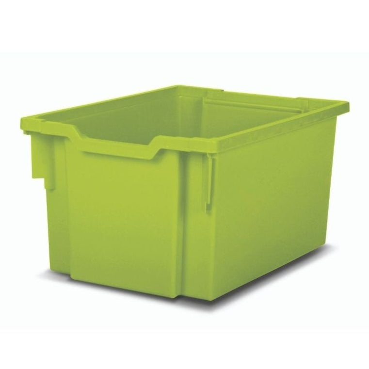 Extra Deep Gratnells Tray-Gratnells-Lime-GREDTLIM-Plastic Box Shop