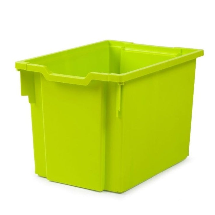 SINGLE - Gratnells Jumbo 30 Litre Storage Tray-Gratnells-Lime Jolly-GR30P5LJS-Plastic Box Shop
