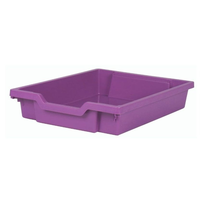 7.5 Litre Shallow Plastic Storage Tray – Gratnells-Gratnells-Plum Purple-GRSPP-Plastic Box Shop