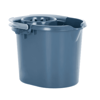 16 Litre Casa Plastic Mop Bucket-Wham-Navy-WM16CMBN-Plastic Box Shop
