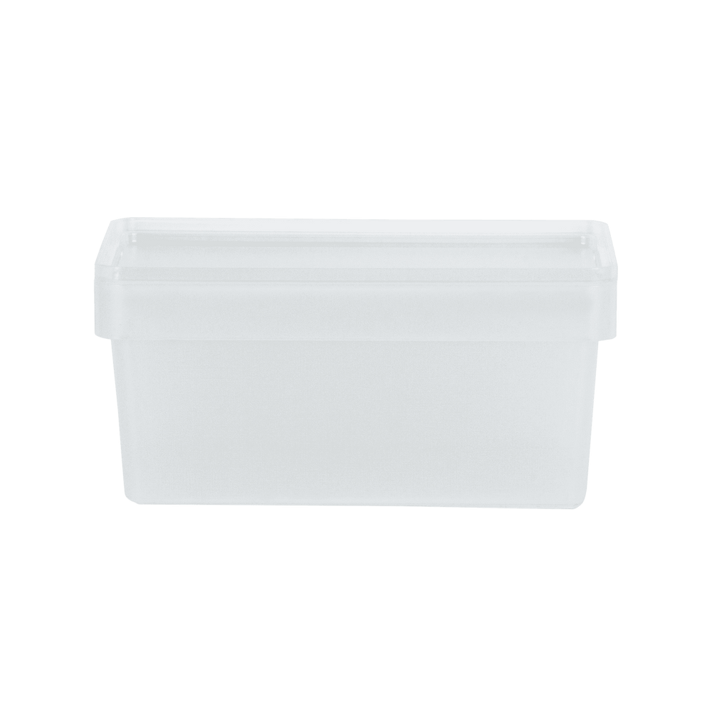 1.01 Studio Stack Box & Lid Deep - Clear-Wham-Plastic Box Shop