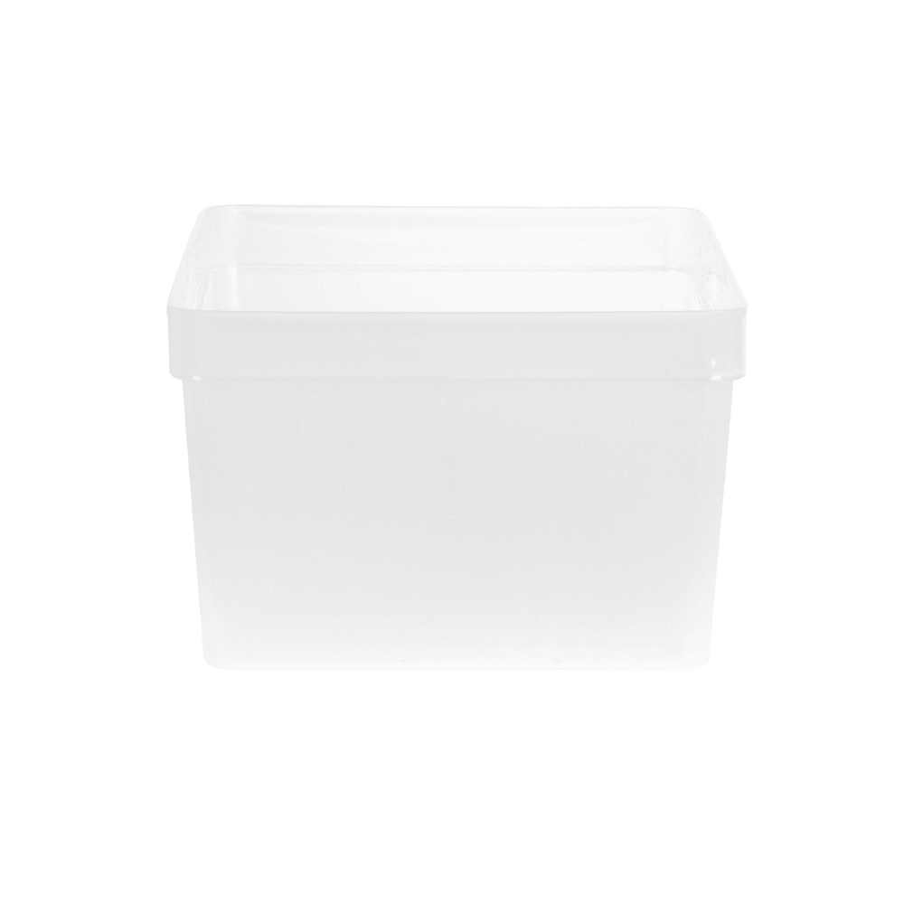 2.01 Studio Stack A4 Box & Lid Deep - Clear-Wham-Plastic Box Shop