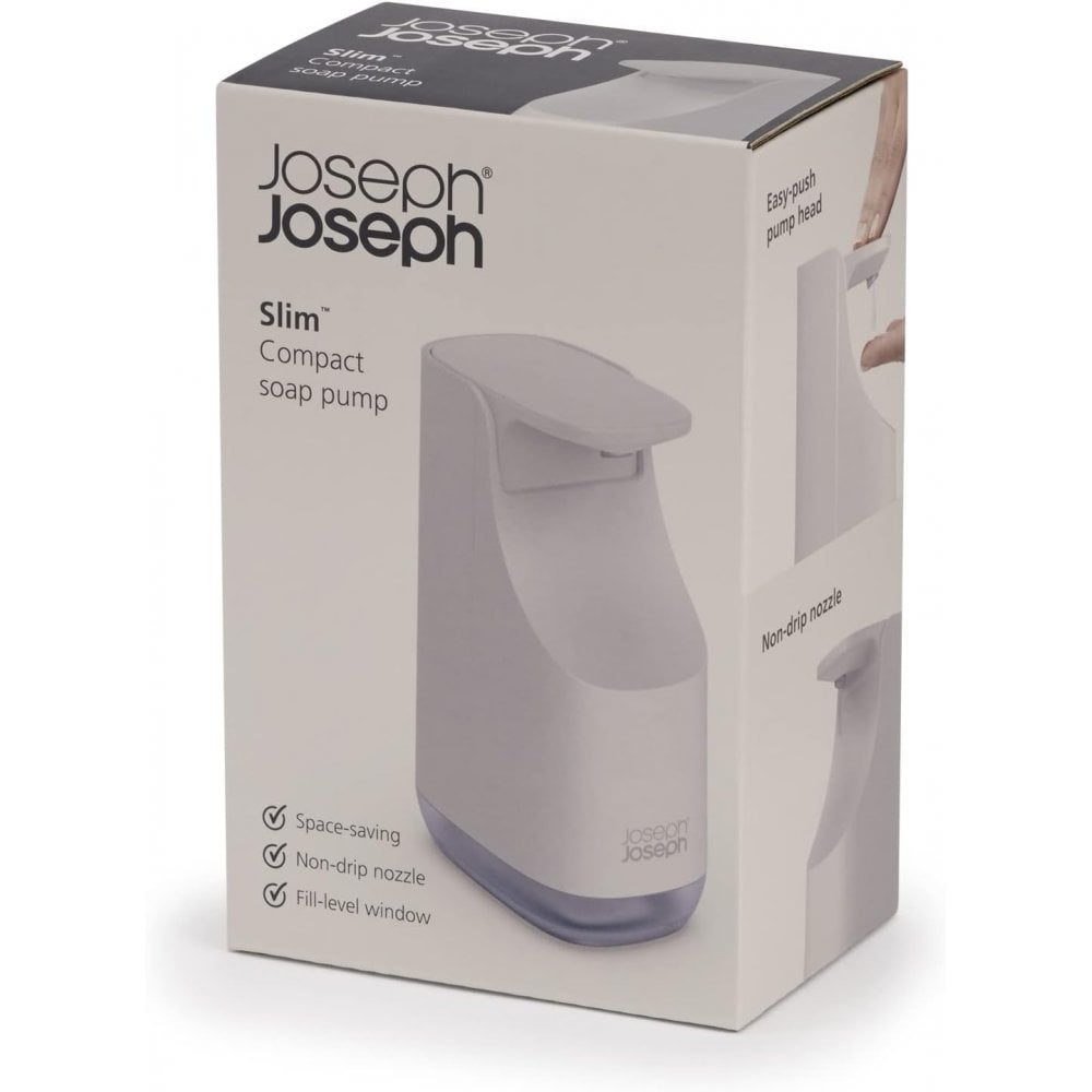 Slim Compact Soap Pump-Joseph Joseph-Plastic Box Shop