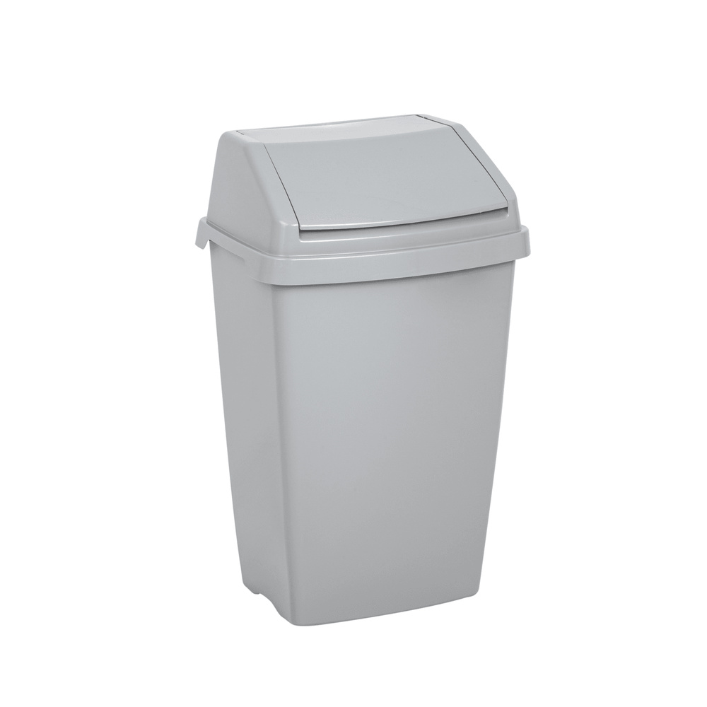 Everyday 50 Litre Bin - Soft Grey (36102)-Wham-Plastic Box Shop