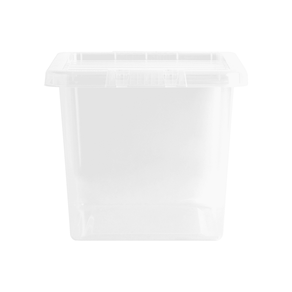 Pallet of 500 x 20L Crystal Plastic Storage Boxes with Lids-Wham-Plastic Box Shop