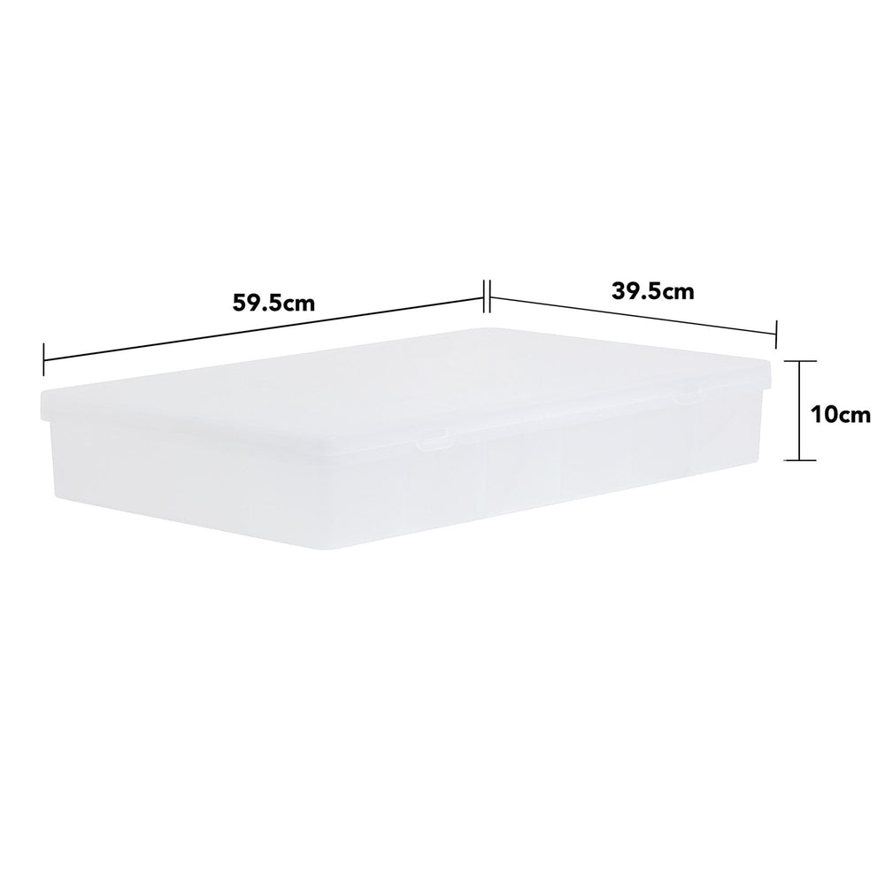 Wham Pack of 2 x Large Organiser Boxes with 24 Divisions-Wham-Plastic Box Shop