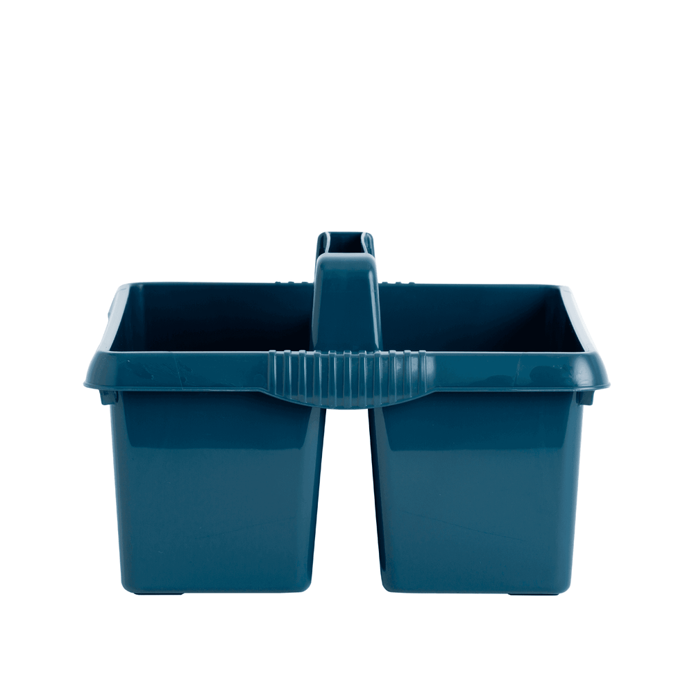 Kitchen Cleaning Caddy/Organiser with Carrying Handle-Wham-Navy-WMKCN-Plastic Box Shop