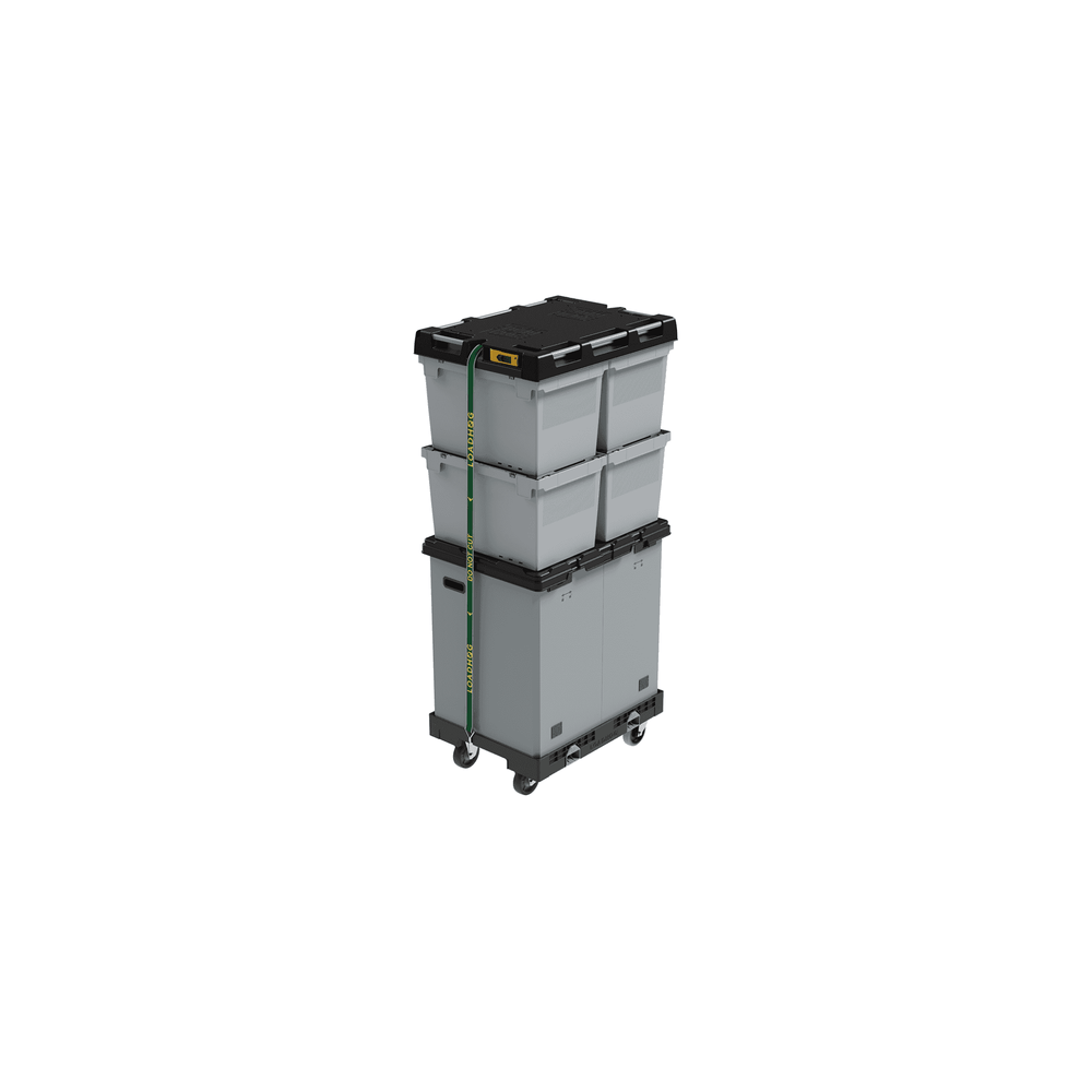 Dolly Max with 125mm PP wheels - 800 x 600mm-LH-Plastic Box Shop