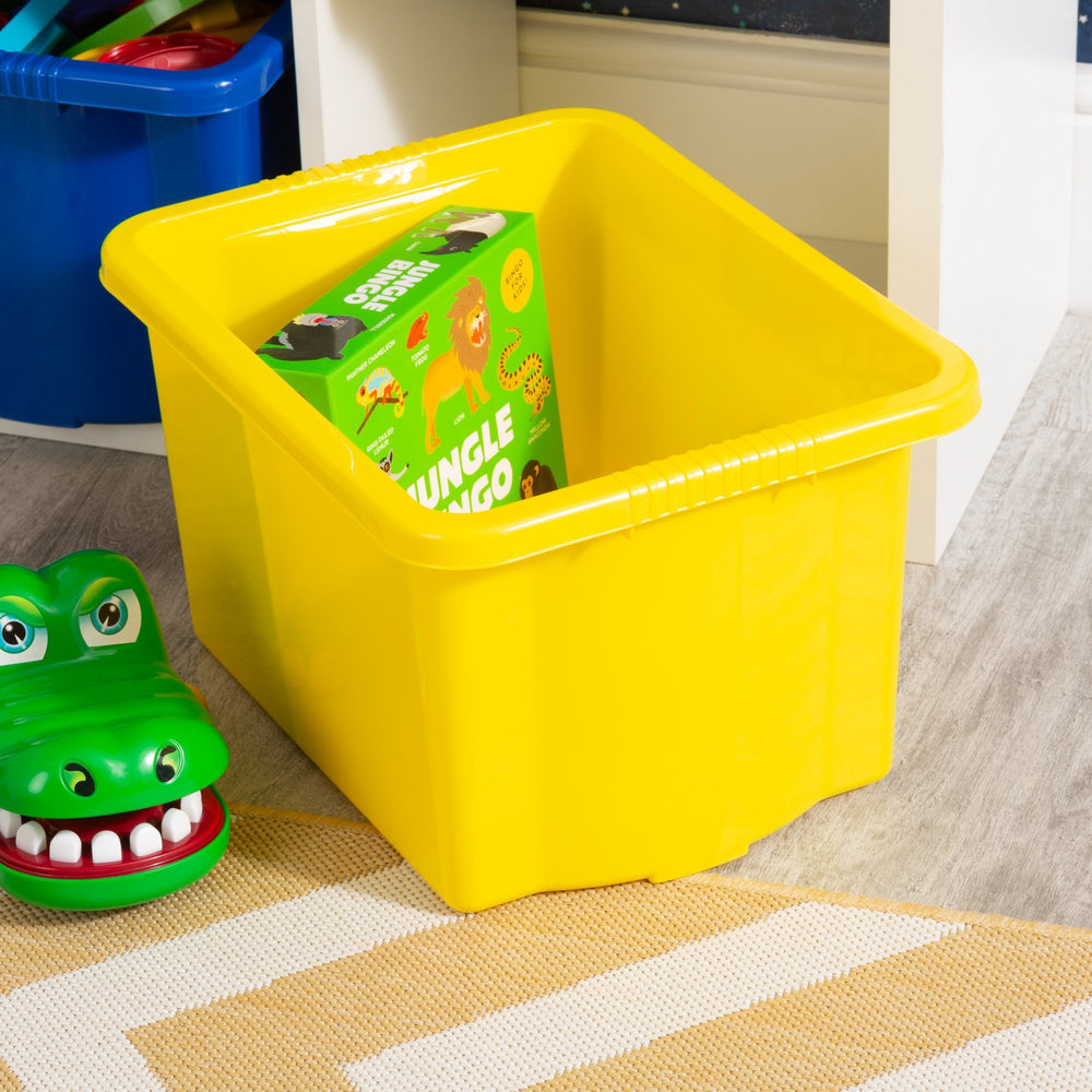 Pack of 4 - 24 Litre Wham Stack & Store Plastic Boxes-Wham-Plastic Box Shop