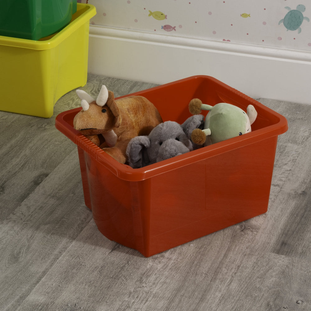 Pack of 4 - 30 Litre Wham Stack & Store Plastic Boxes-Wham-Plastic Box Shop