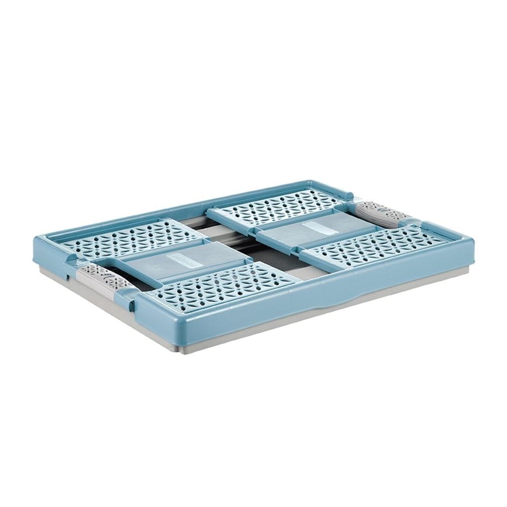 Lea 32 Litre Plastic Folding Box with Soft Grip Handles-Keeeper-Plastic Box Shop