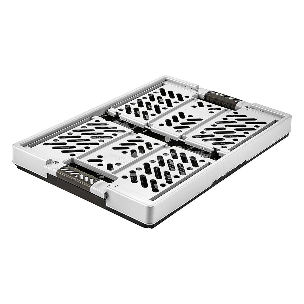Ben 45 Litre Plastic Folding Box with Soft Grip Handles-Keeeper-Plastic Box Shop