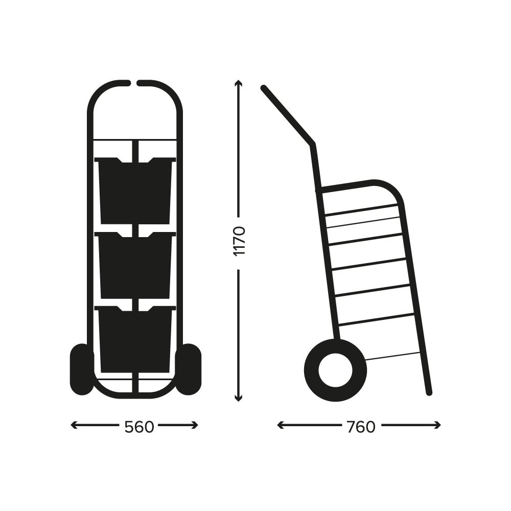 All Terrain Trolley with 3 Extra Deep Boxes-Gratnells-Clear-GRRSET014420-Plastic Box Shop