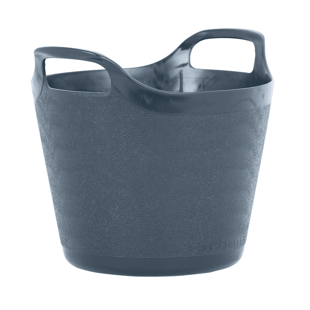 15 Litre Graduated Small Flexi Store Tub-Wham-Navy-WM15FGN-Plastic Box Shop