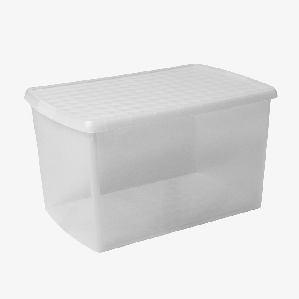 SINGLE - 62 Litre Wham Clip Plastic Storage Box with Lid 13.02-Wham-Plastic Box Shop