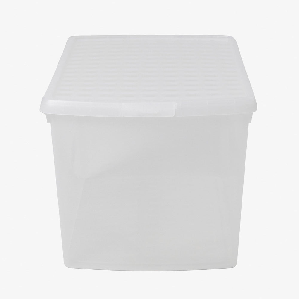 SINGLE - 62 Litre Wham Clip Plastic Storage Box with Lid 13.02-Wham-Plastic Box Shop