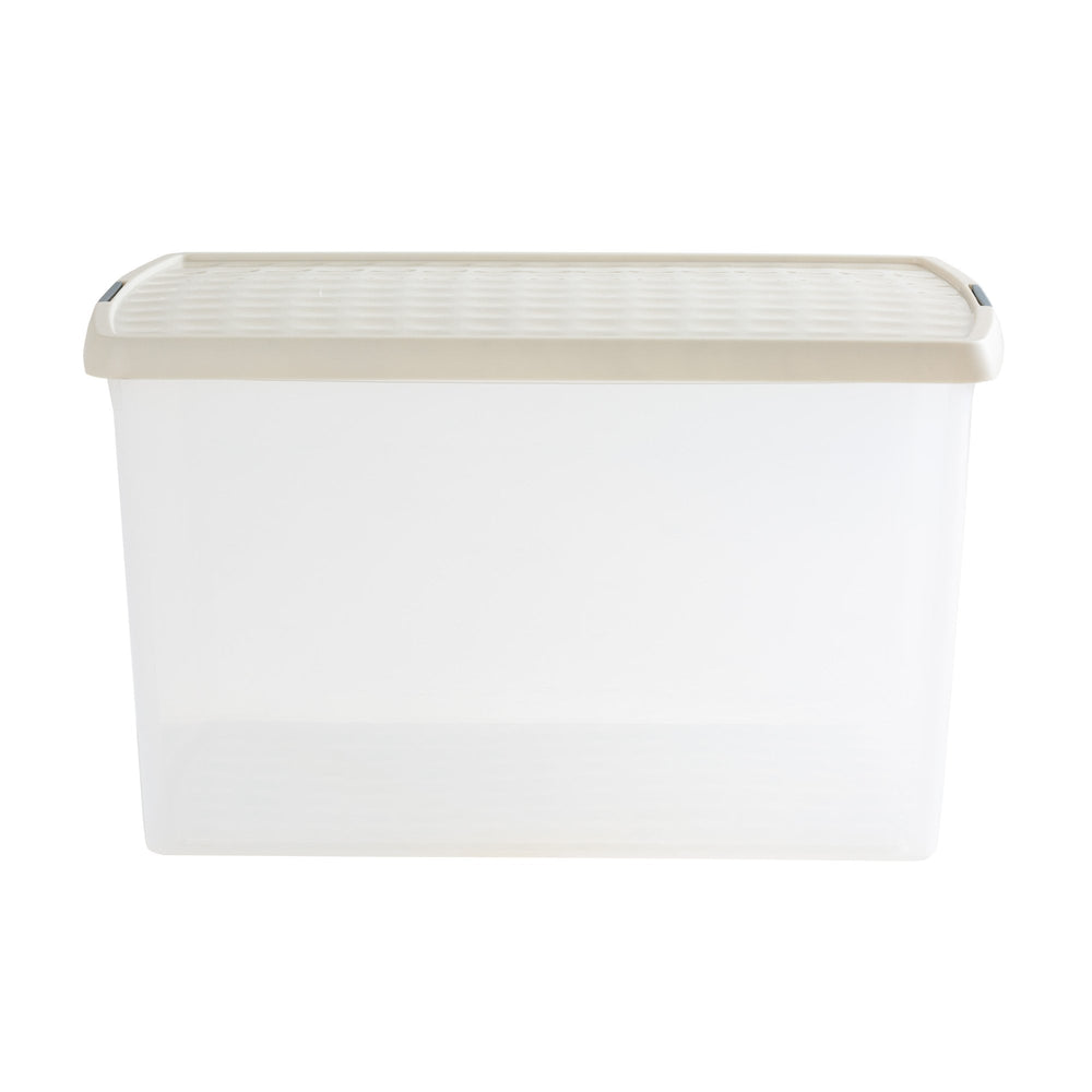 SINGLE - 62 Litre Wham Clip Plastic Storage Box with Lid 13.02-Wham-Plastic Box Shop
