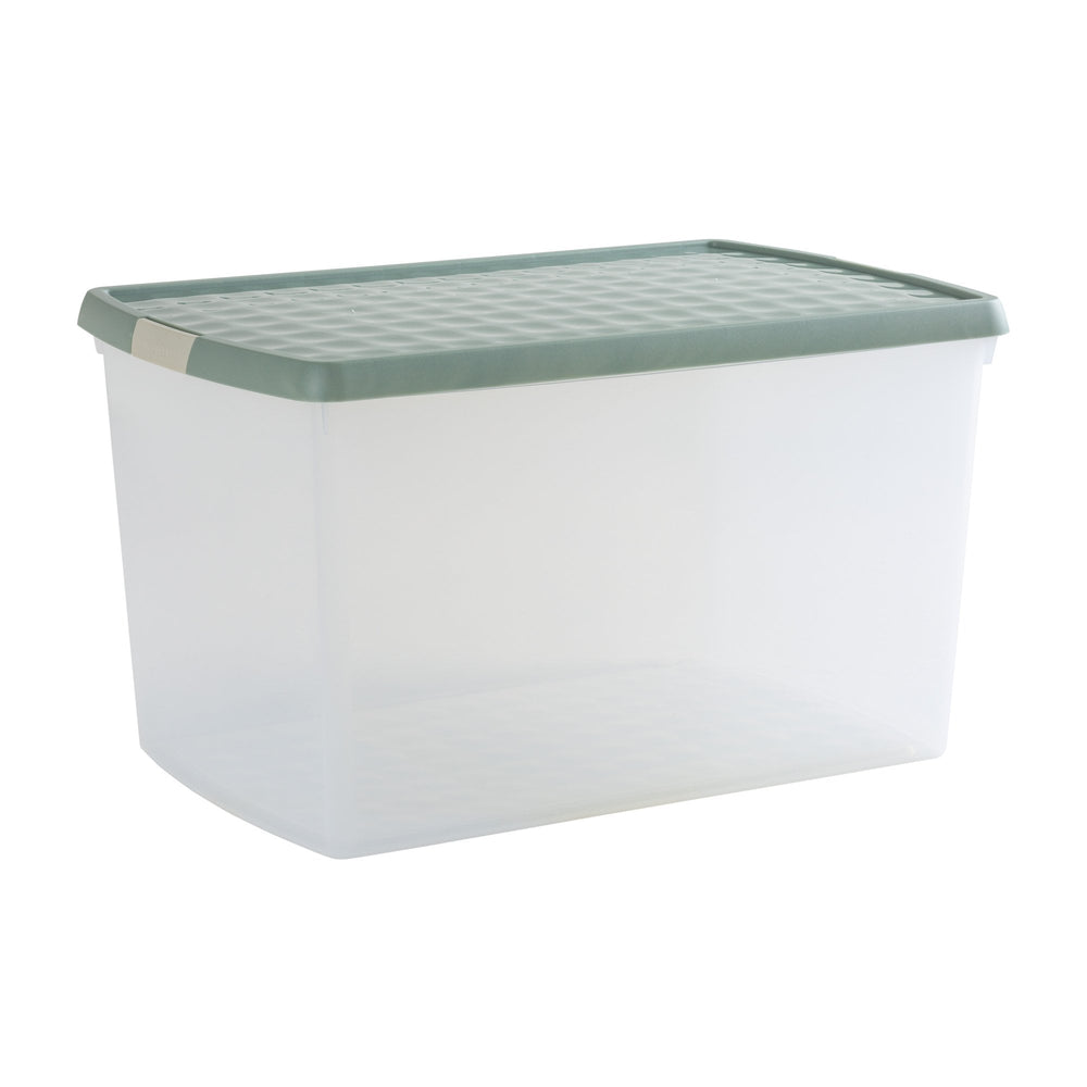 SINGLE - 62 Litre Wham Clip Plastic Storage Box with Lid 13.02-Wham-Plastic Box Shop