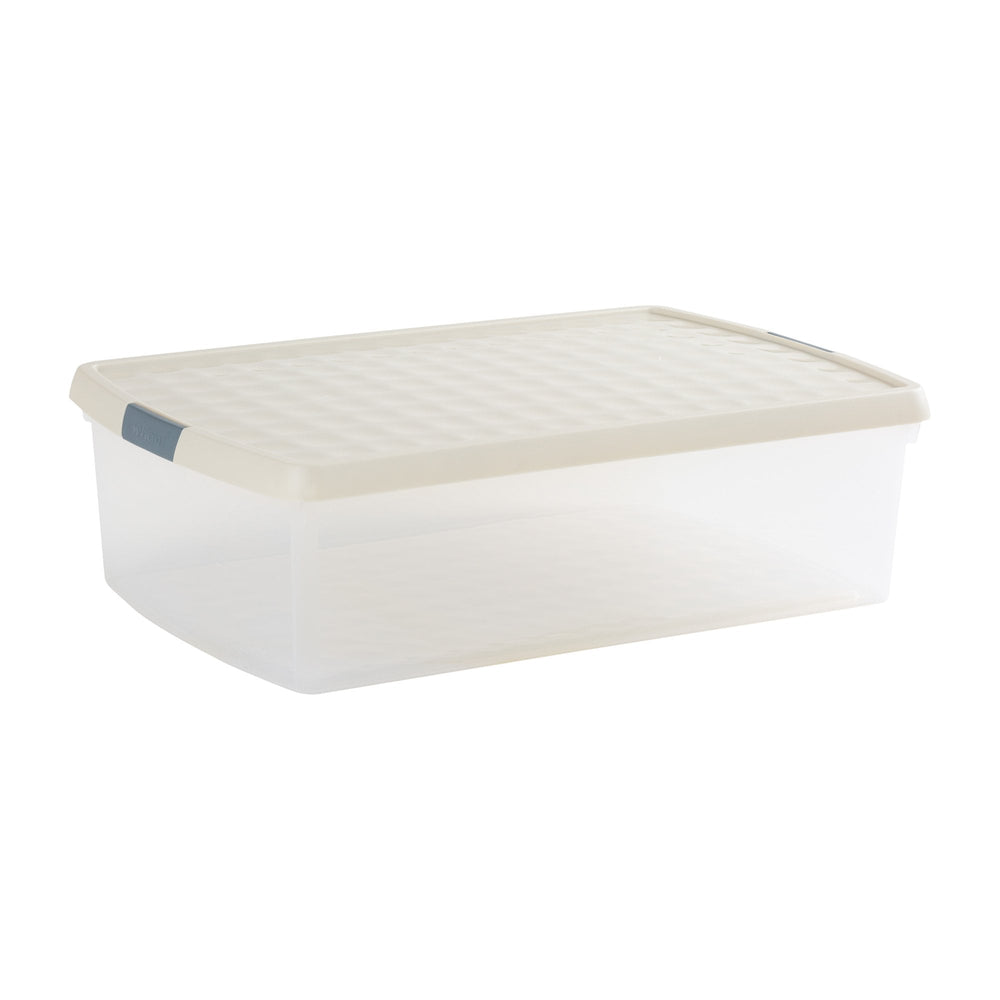 SINGLE - 30 Litre Wham Clip Plastic Storage Box with Lid 13.01-Wham-Plastic Box Shop