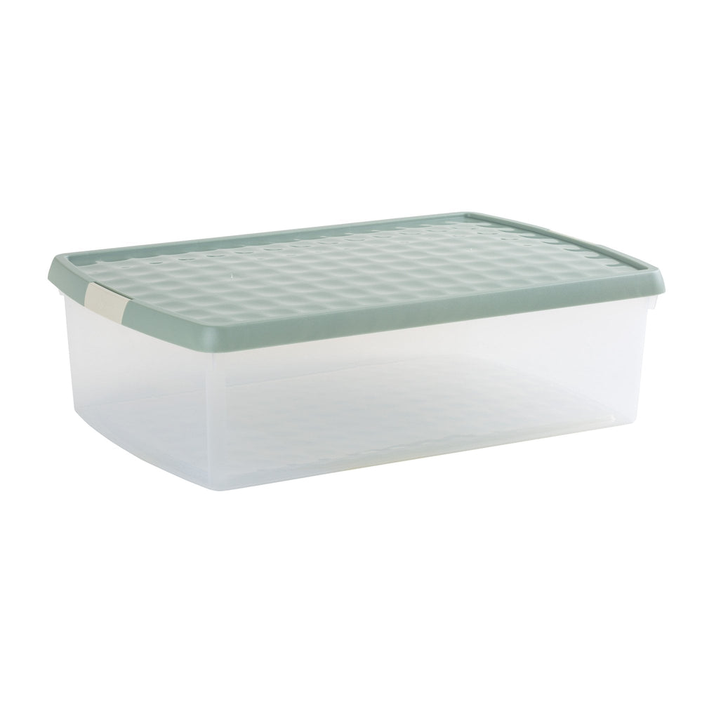 SINGLE - 30 Litre Wham Clip Plastic Storage Box with Lid 13.01-Wham-Plastic Box Shop