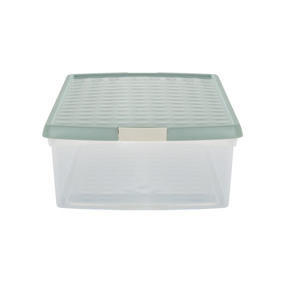 SINGLE - 30 Litre Wham Clip Plastic Storage Box with Lid 13.01-Wham-Plastic Box Shop
