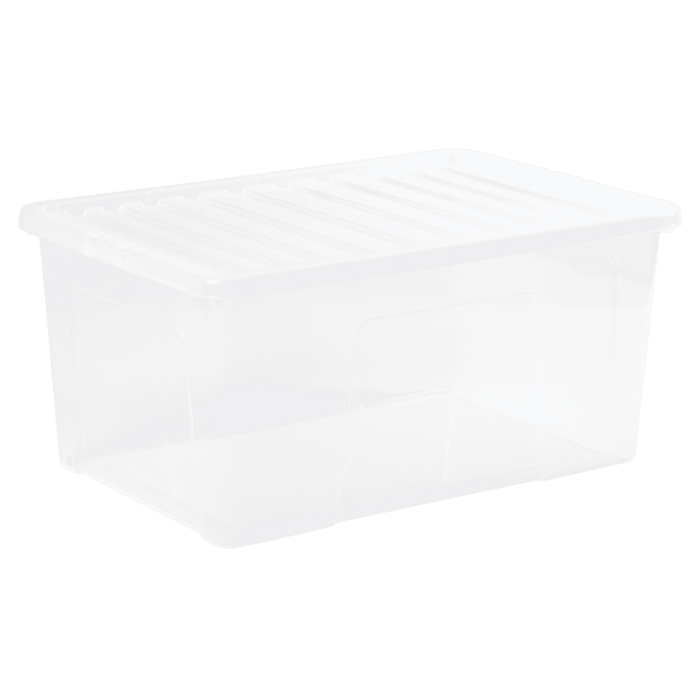 Pallet Deal of 102 x 90L Crystal Plastic Storage Boxes with Lids-Wham-Plastic Box Shop
