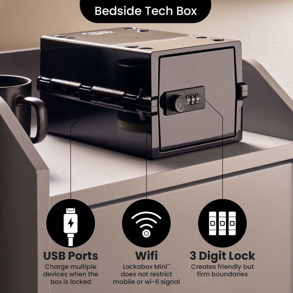3 Litre Mini Jet Secure Storage Box – Black - Lockabox-Lockabox®-Plastic Box Shop