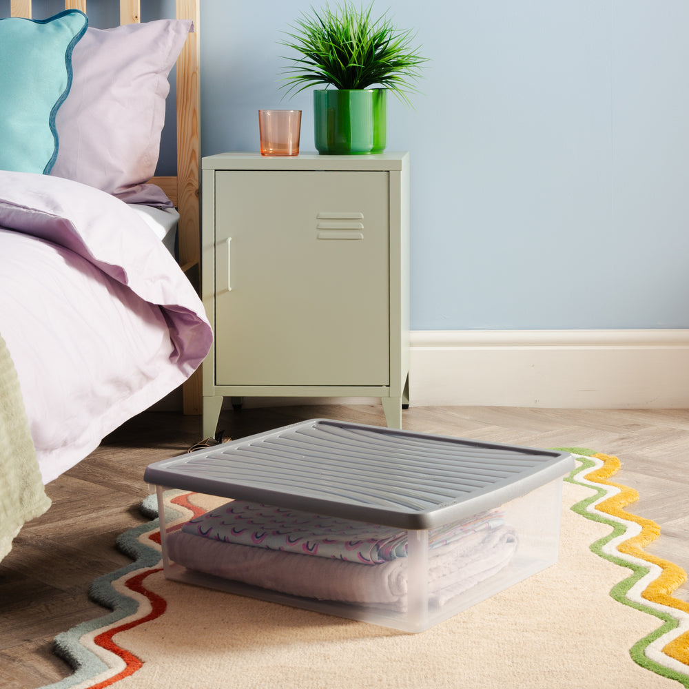 23.5 Litre Wham A3 Paper Plastic Storage Box With Lid - Deep (17780)-Wham-Plastic Box Shop