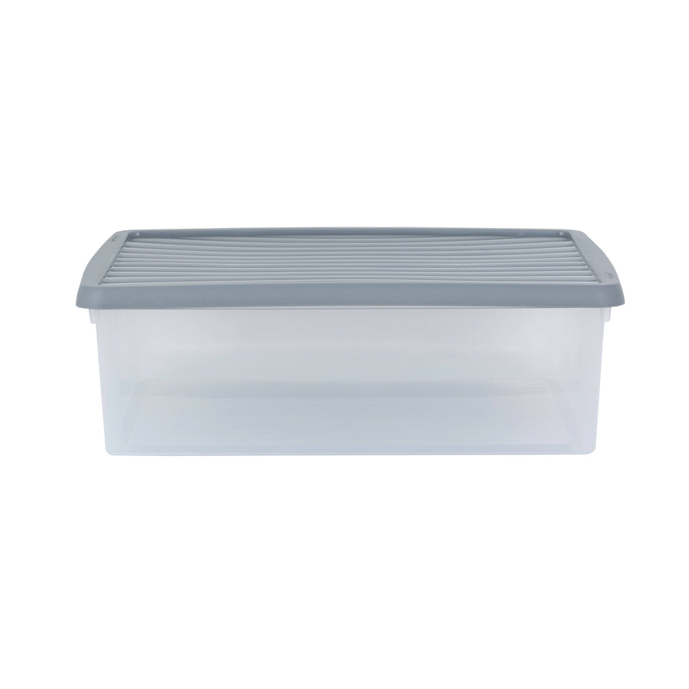 23.5 Litre Wham A3 Paper Plastic Storage Box With Lid - Deep (17780)-Wham-Plastic Box Shop