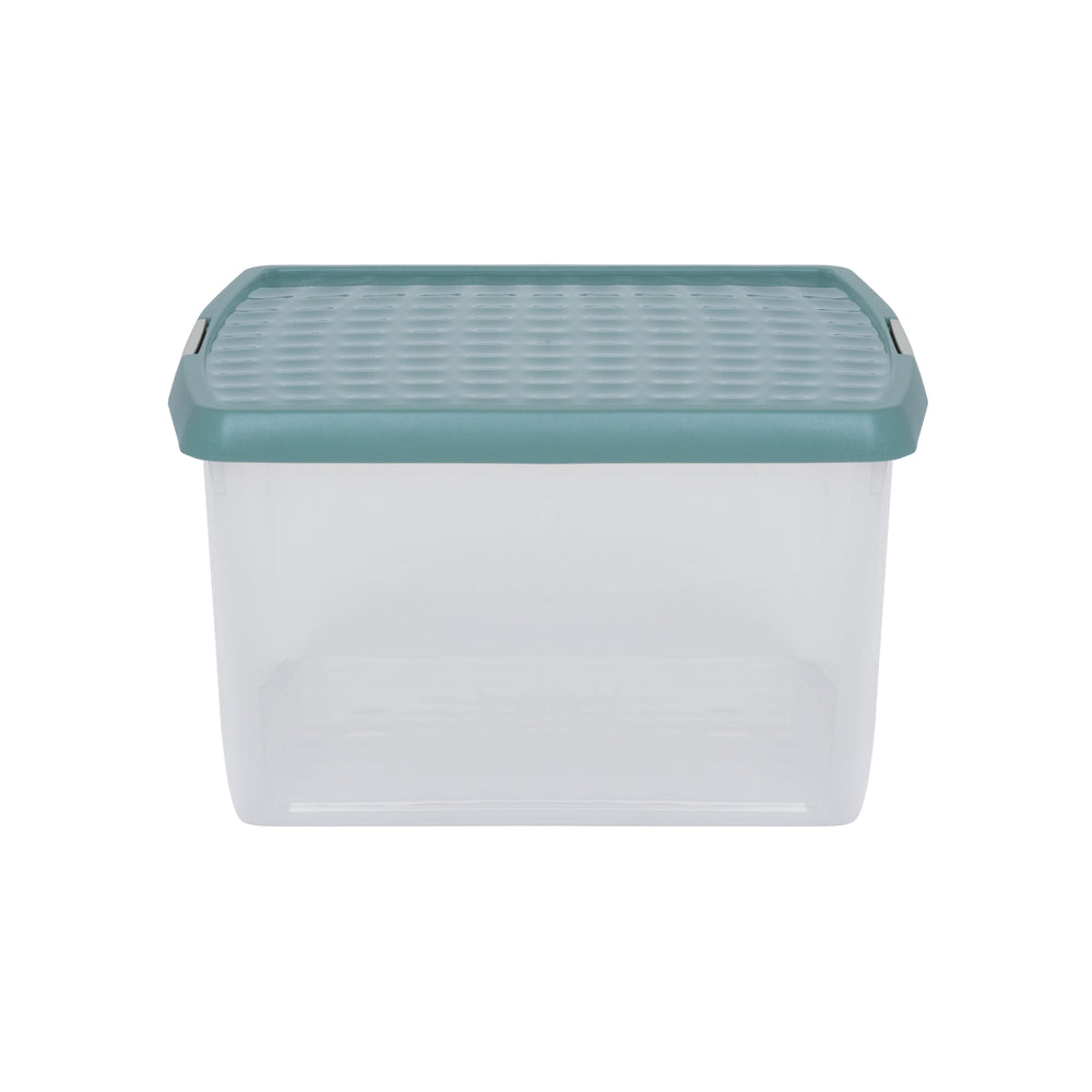 25.5 Litre Wham Clip Square Box with Lid 10.02-Wham-Plastic Box Shop
