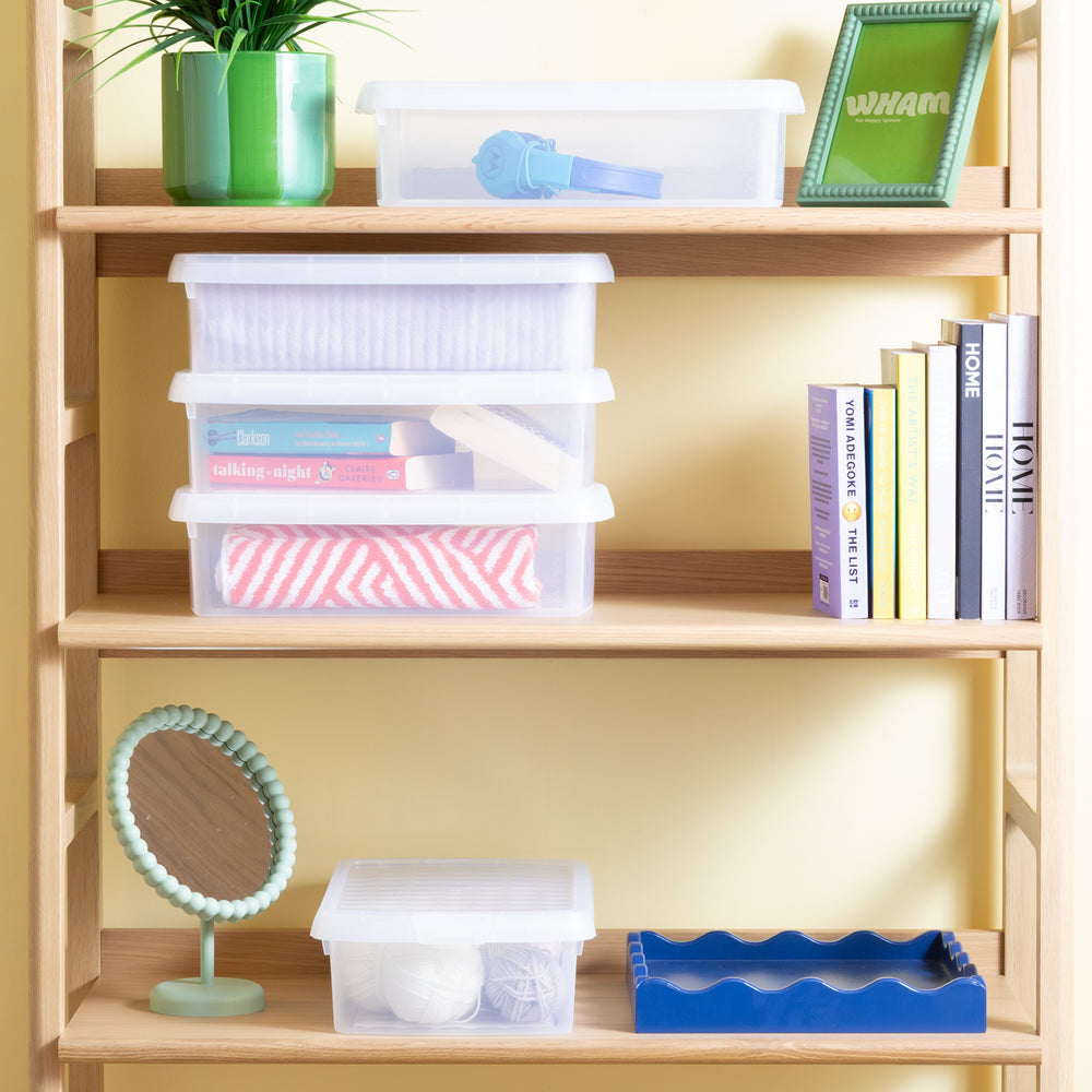 7 Litre Wham Clip Plastic Storage Box with Lid 6.01-Wham-Plastic Box Shop
