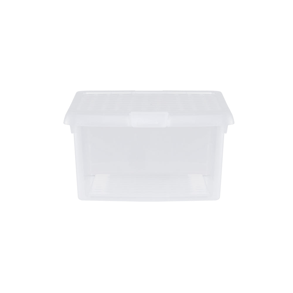 9 Litre Wham Clip Plastic Storage Box with Lid 9.01-Wham-Plastic Box Shop